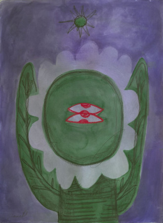 Работа Лунный цветок