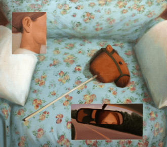 Работа Лошадка на палочке 