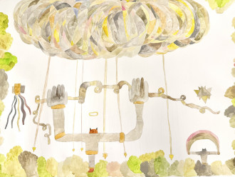 Работа И воздух закричал… все существа в нем сущие…