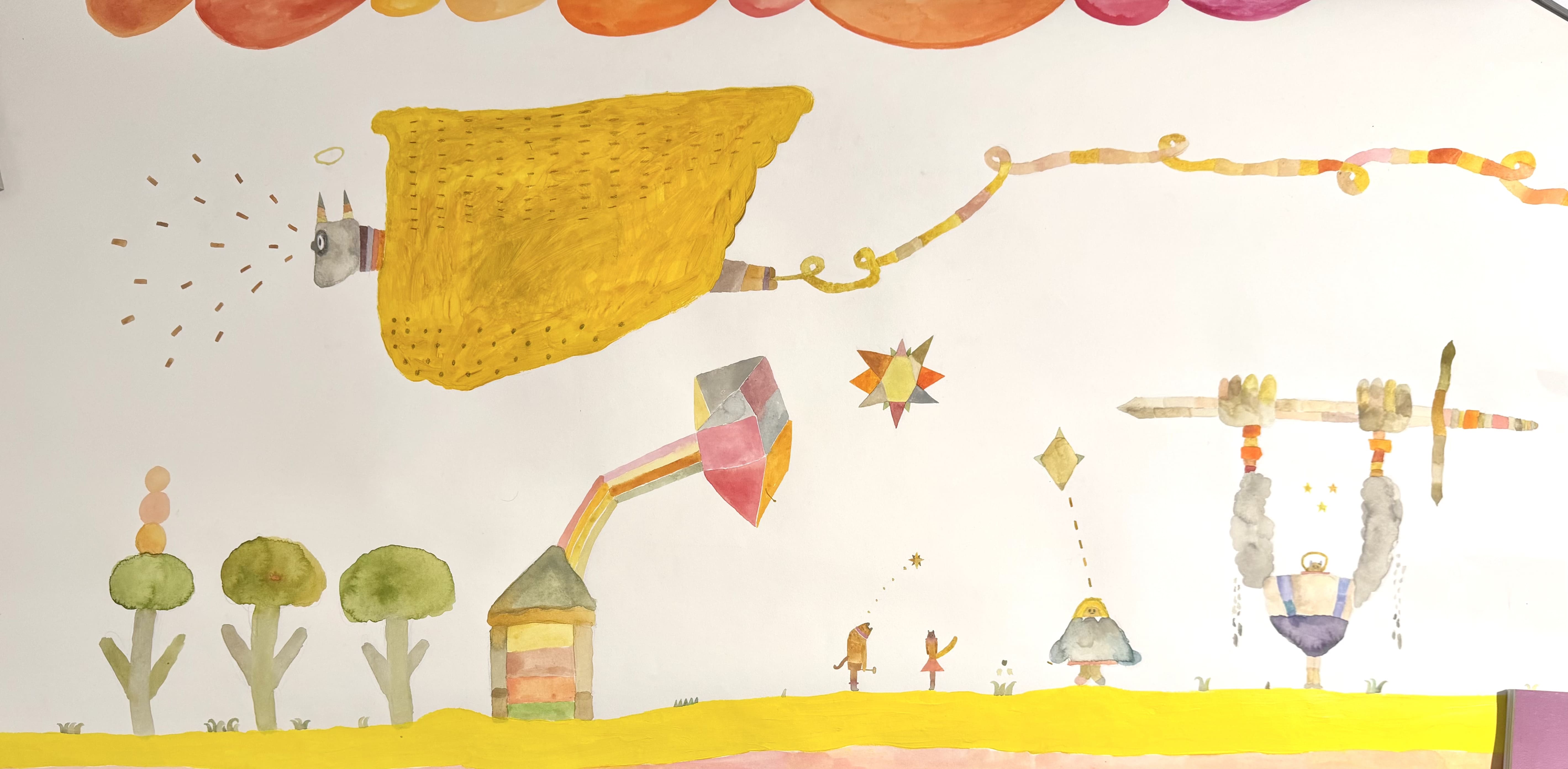 Ход времени и прилив моего сердца нашепчет тебе тайную нить