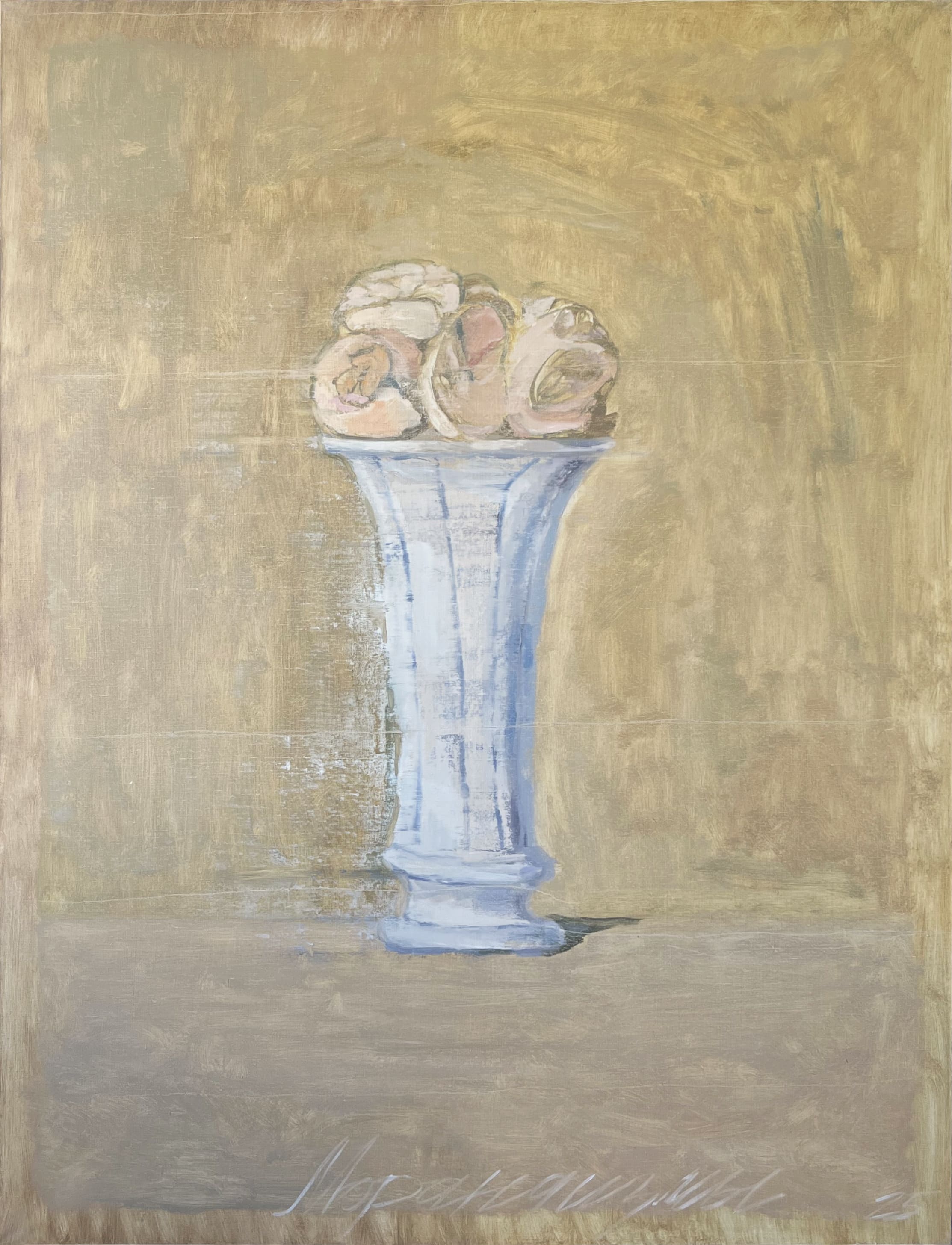 Большой натюрморт с розами серии 