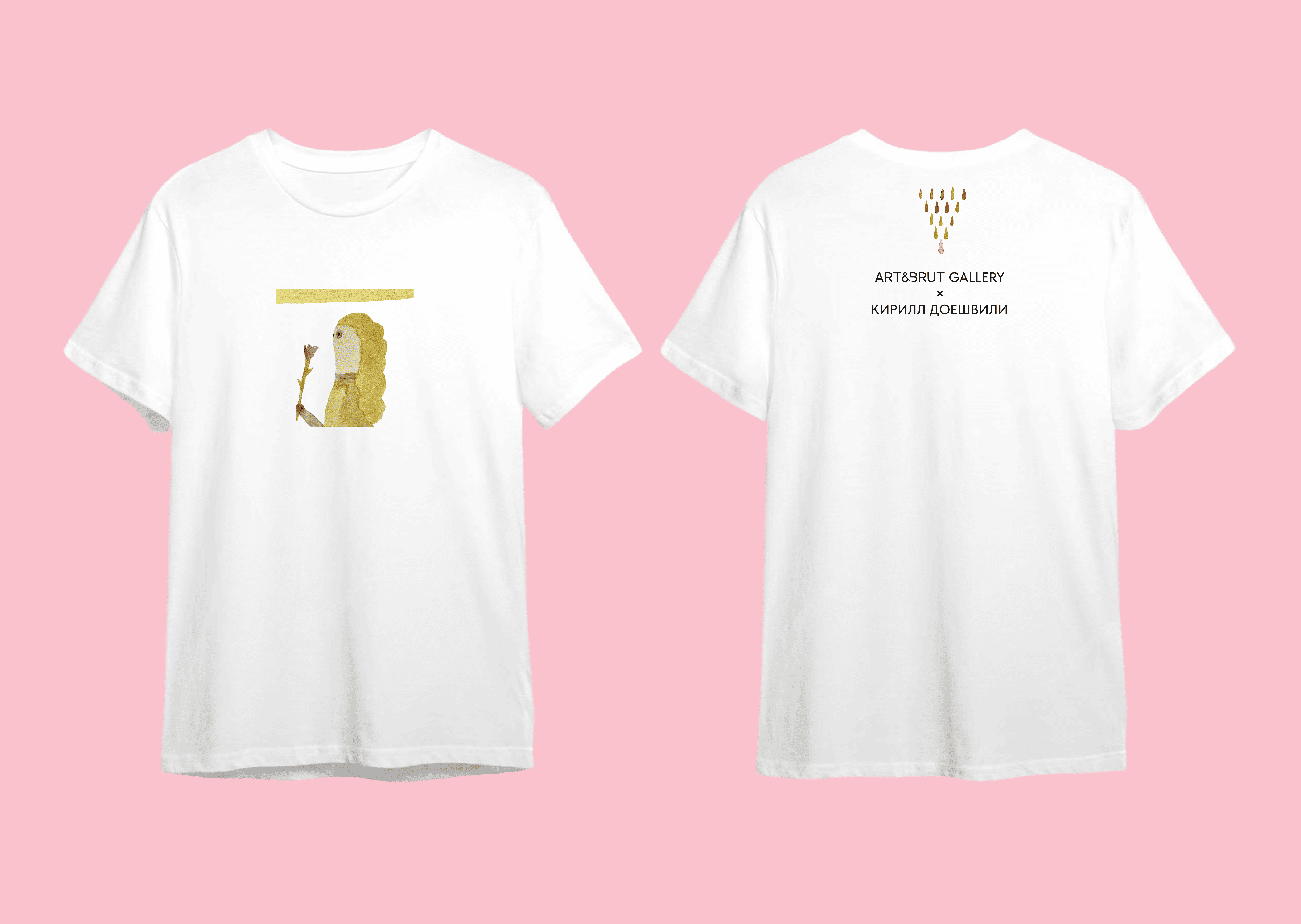  Футболка с принтом работ Кирилла Доешвили 